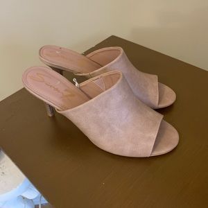 Pink Seven Mules.